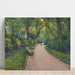 Reproduktion af maleriet Le Parc Monceau - Gustave Caillebotte