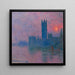 Reproduktion af maleriet Le Parlement, solnedgang - Claude Monet