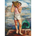 Reproduktion af maleriet Le Pêcheur - Moïse Kisling