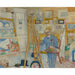 Reproduktion af maleriet Le Peintre de squelettes - James Ensor