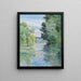 Reproduktion af maleriet Le Petit bras de la Seine à Argenteuil - Gustave Caillebotte