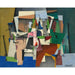 Reproduktion af maleriet Le Piano - Georges Valmier