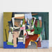 Reproduktion af maleriet Le Piano - Georges Valmier