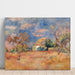 Reproduktion af maleriet Le Pigeonnier de Bellevue - Pierre-Auguste Renoir