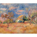 Reproduktion af maleriet Le Pigeonnier de Bellevue - Pierre-Auguste Renoir