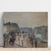 Reproduktion af maleriet Le Pont-Neuf af Claude Monet