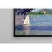 Reproduktion af maleriet af maleriet Le Pont d'Argenteuil et la Seine - Gustave Caillebotte