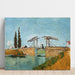 Reproduktion af maleriet Le Pont de Langlois à Arles - Vincent van Gogh