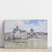 Reproduktion af maleriet Le Pont de Moret - Alfred Sisley