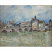 Reproduktion af maleriet af maleriet Le Pont de Moret-sur-Loing, temps de crue - Alfred Sisley