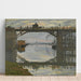 Reproduktion af maleriet Le Pont de bois - Claude Monet