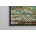 Reproduktion af maleriet af Claude Monet - Le Pont sur un étang de nymphéas