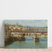 Reproduktion af maleriet af Ponte Vecchio, Firenze - Antonietta Brandeis