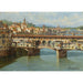 Reproduktion af maleriet af Ponte Vecchio, Firenze - Antonietta Brandeis
