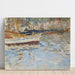 Reproduktion af maleriet Le Port de Nice - Berthe Morisot