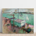 Reproduktion af maleriet Le Port du Havre - Raoul Dufy