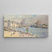 Reproduktion af maleriet Le Port du Havre af Claude Monet