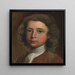 en ung drengs portræt - Joseph Highmore — indrammet kunstværk på væggen