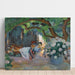 Reproduktion af maleriet Le Pradet, Ung Kvinde i Hængekøje (Nono) - Henri Lebasque