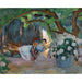 Reproduktion af maleriet Le Pradet, Ung Kvinde i Hængekøje (Nono) - Henri Lebasque