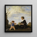 Le Printemps - Adolf Hengeler — indrammet kunstværk på væggen
