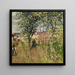 Le Printemps à Moret - Pierre-Eugène Montzin — indrammet kunstværk på væggen