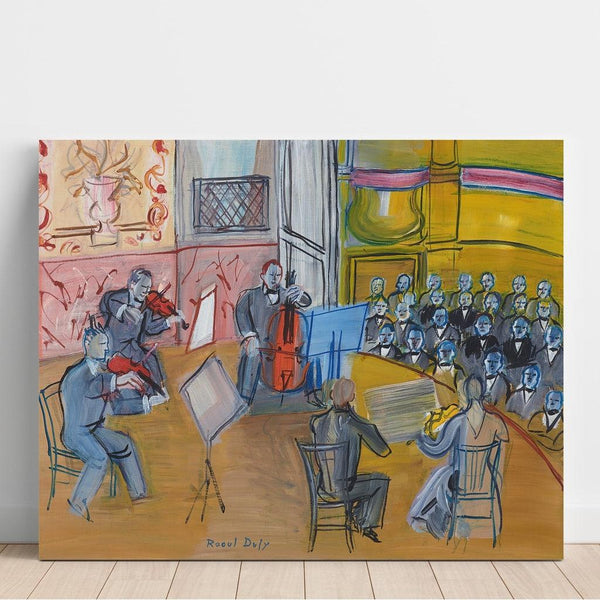 Reproduktion af maleriet Le Quintette - Raoul Dufy
