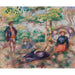 Reproduktion af maleriet af maleriet "Le Repos sur l'herbe" - Pierre-Auguste Renoir