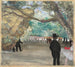 Le Rideau - Edgar Degas — visning af kunstværket