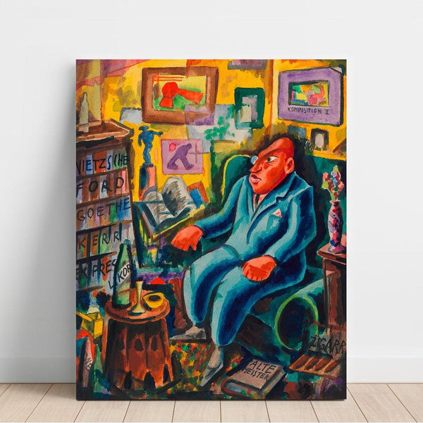 Reproduktion af maleriet Le Snob - Karl Wiener