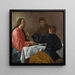 Le Souper à Emmaüs - Diego Velázquez — indrammet kunstværk på væggen