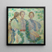 Le Trio - Robert Reid — indrammet kunstværk på væggen