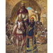 Reproduktion af maleriet af Le Triomphe de Mardochée - James Tissot