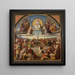 Le Triomphe de la Religion dans les Arts - Johann Friedrich Overbeck — vægpræsentation af kunstværket