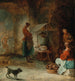 Le Vendeur de fromage - Januarius Zick — visning af kunstværket