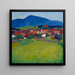 Le Village de Murnau - Alexej von Jawlensky — indrammet kunstværk på væggen
