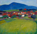 Le Village de Murnau - Alexej von Jawlensky — visning af kunstværket