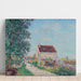 Reproduktion af maleriet Le Village des Sablons, près de Veneux-Nadon - Alfred Sisley | Reproduction