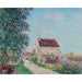 Reproduktion af maleriet Le Village des Sablons, près de Veneux-Nadon - Alfred Sisley | Reproduction