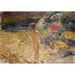 Reproduktion af maleriet Le bain, Jávea - Joaquín Sorolla