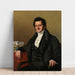 Reproduktion af maleriet Le banquier David Seligmann, baron von Eichthal - Franz Xaver Winterhalter