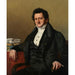 Reproduktion af maleriet Le banquier David Seligmann, baron von Eichthal - Franz Xaver Winterhalter