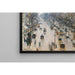 Reproduktion af maleriet af Camille Pissarro's Maleri "Le boulevard Montmartre un matin d'hiver"