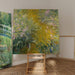 Reproduktion af maleriet Le chemin à travers les Iris - Claude Monet