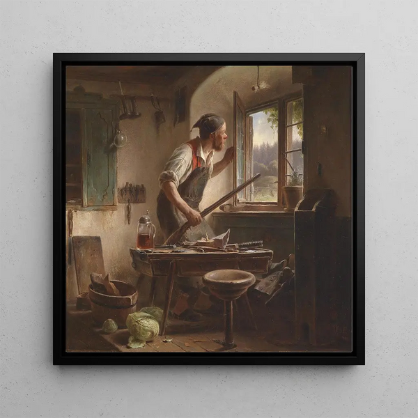 Le cordonnier vigilant - Karl von Enhuber