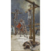 Reproduktion af maleriet Le coup de lance - James Tissot