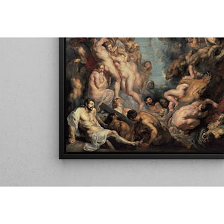 Le grand jugement dernier - Peter Paul Rubens | Reproduction Tableau Décoration murale affiche copie