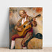 Reproduktion af maleriet Le guitarist spansk - Pierre-Auguste Renoir