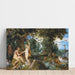 Reproduktion af maleriet Le jardin d'Eden og menneskets fald - Peter Paul Rubens