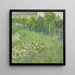 Le jardin de Daubigny - Vincent van Gogh — indrammet kunstværk på væggen